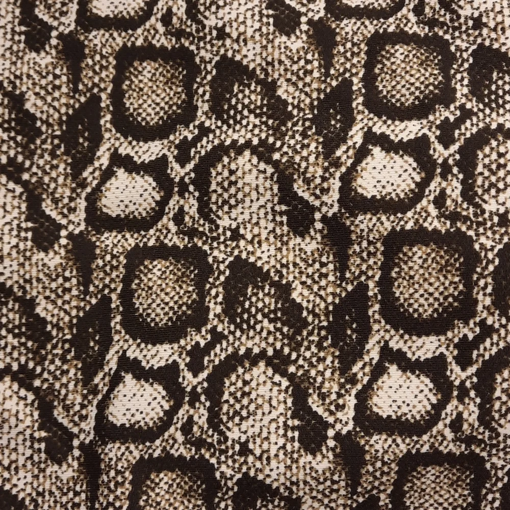 NWT, Good American Snake Print Rouched Skirt